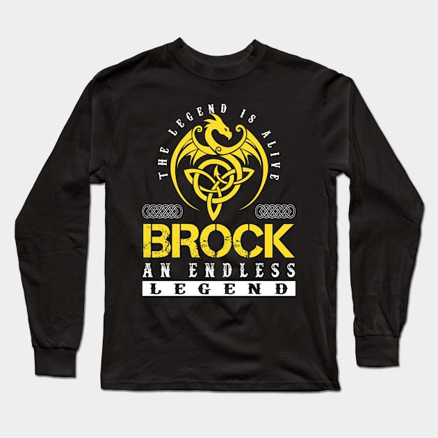 BROCK Long Sleeve T-Shirt by meliapip